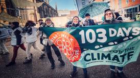 Gick till klimatmötet till fots - ”För att visa hur viktig frågan är” 