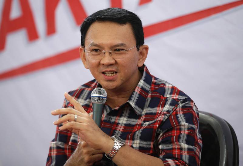 Jakartas guvernör Ahok.