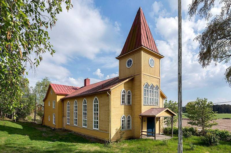 Sandby missionskyrka i Norduppland har snabbt blivit en klickraket på Hemnet.se.