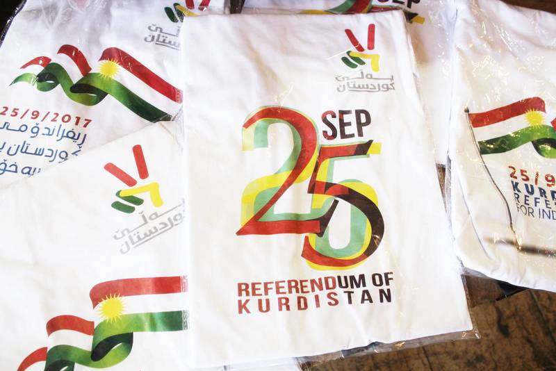 25 september är det folkomröstning om självständighet i de kurdiska områdena i Irak.