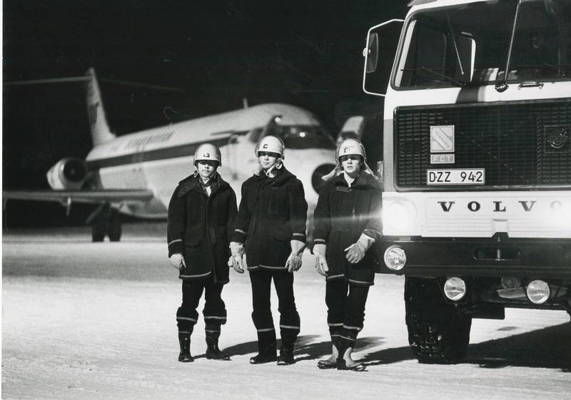 Många unga killar som valde vapenfri tjänst under 1980-talet blev brandmän på någon flygplatsbrandkår.