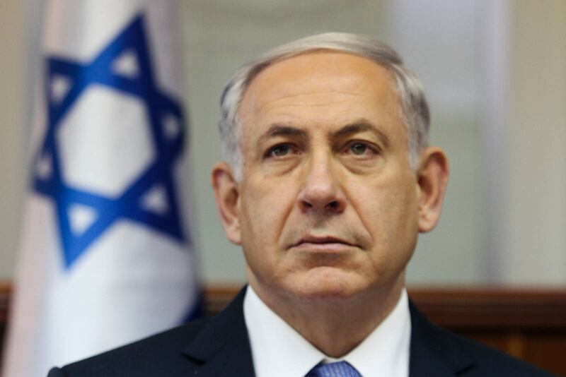Benjamin Netanyahu.
