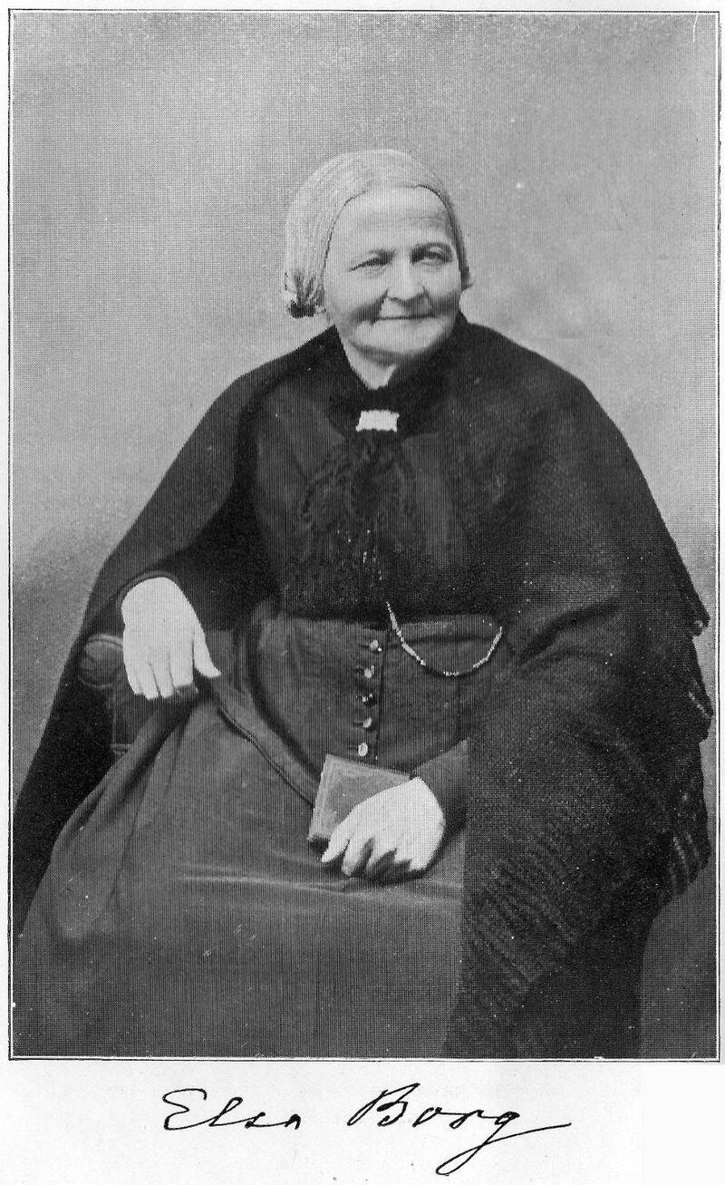 Elsa Borg (1826–1909) var verksam i Vita Bergen.