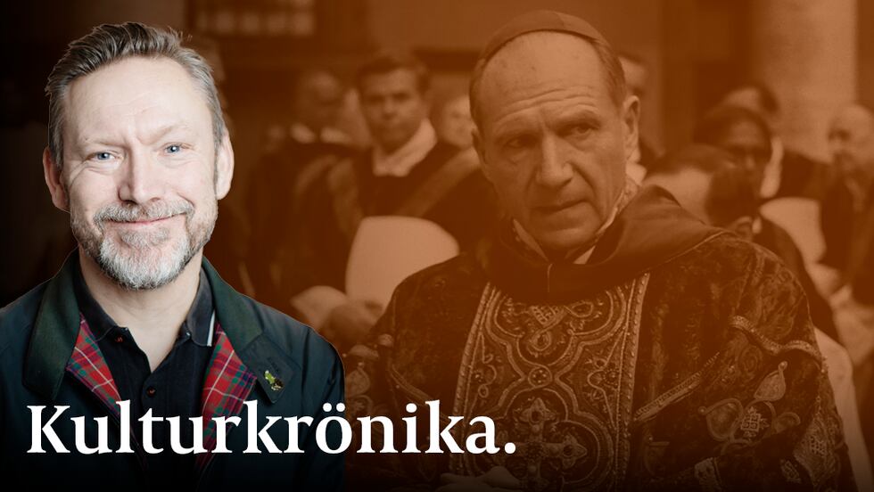 Pressfoto Kardinal Lawrence replik i filmen Konklaven säger någonting om vår samtid, skriver Erik Helmerson.