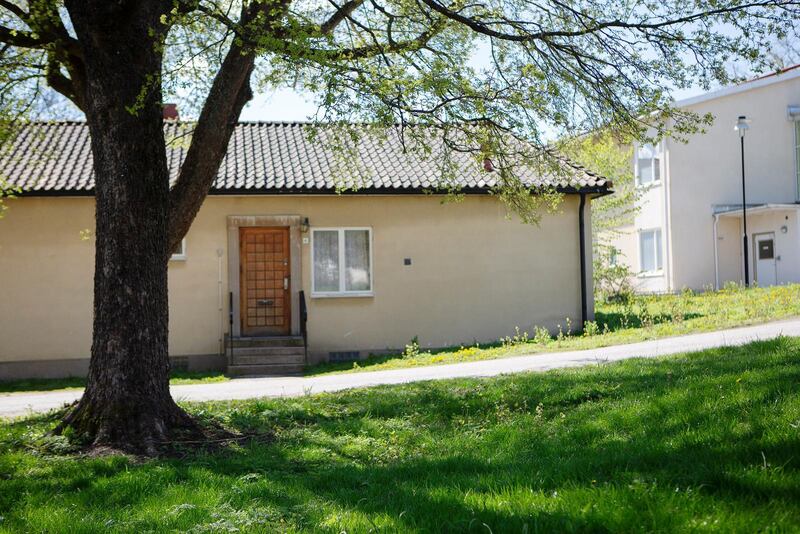 Ett av husen där de berörda familjerna bor.