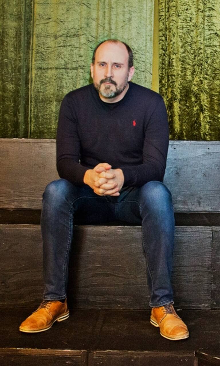 Peter Gembäck då han för första gången öppet berättar om missförhållanden i Knutby Filadelfia.