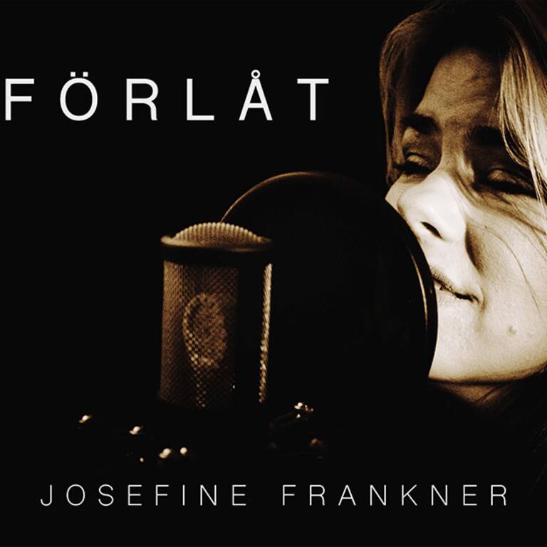 Josefine Frankner, "Förlåt", skivomslag, singel release 220128.