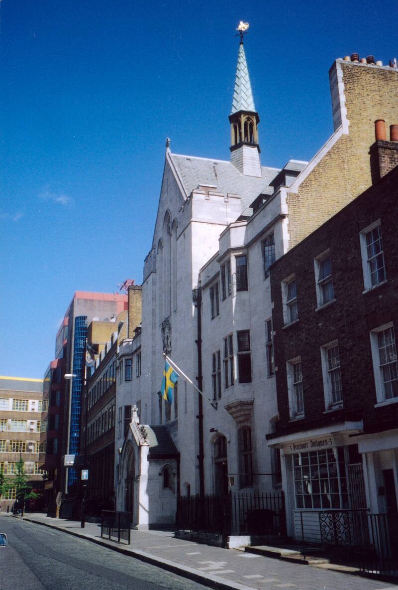 Svenska kyrkan i London.