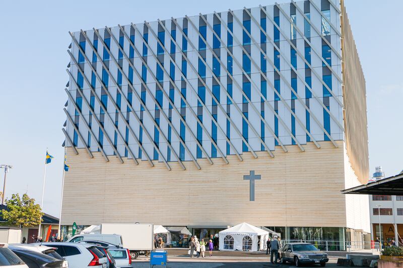 Invigning av nya Frihamnskyrkan i Göteborg 17 september 2023.
