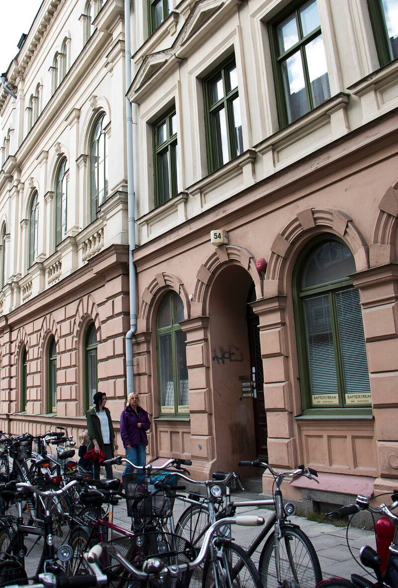 ”Kollektivet” finns i samma hus som Uppsala baptistförsamling.