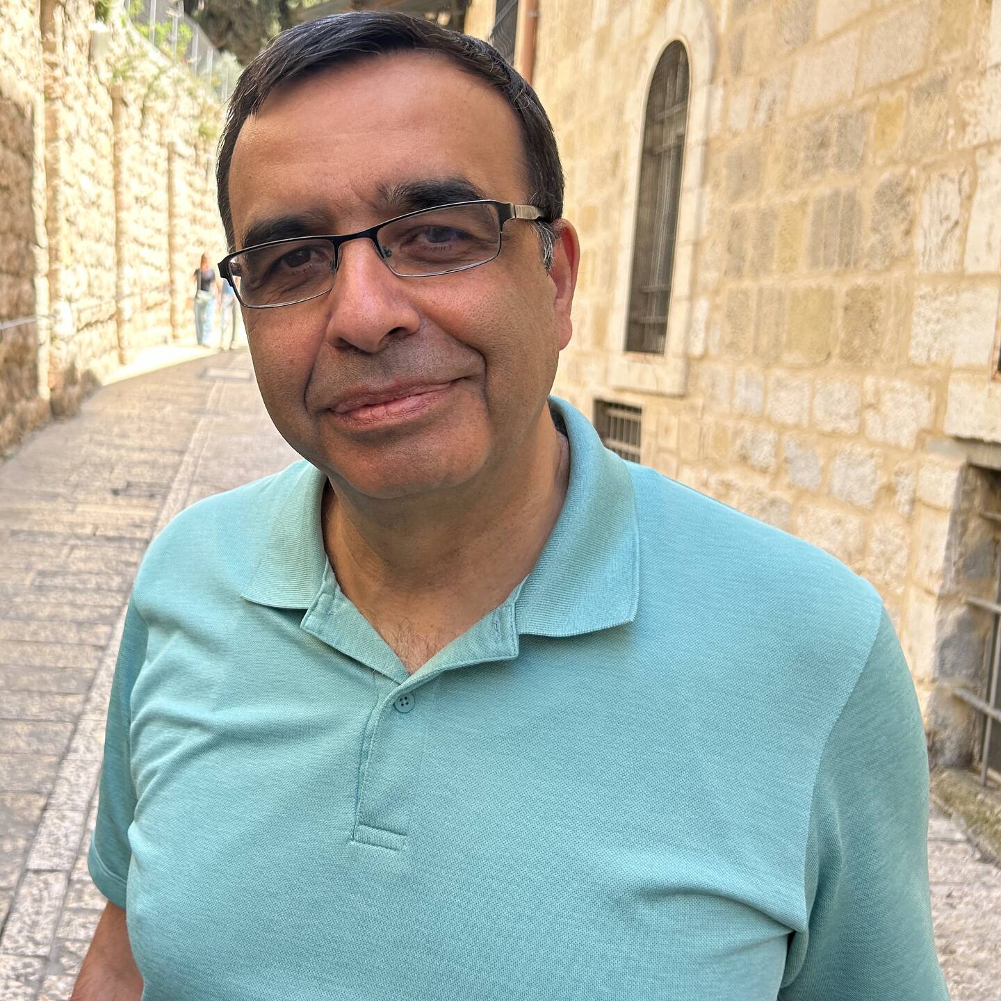 Dagens korrespondent i Jerusalem träffade på långfredagen pilgrimer och turister som vandrade längs Via Dolorosa.