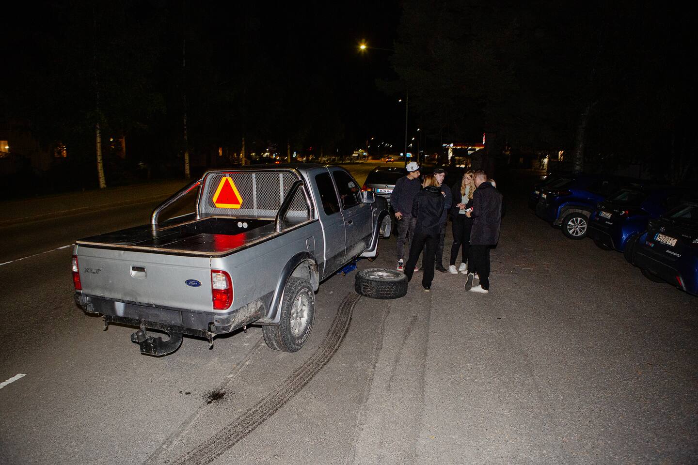 Dagen på plats i Nordmaling för att besöka "Pingst drive in". Pingstkyrkan i Nordmaling har öppet för traktens EPA-ungdomar varje fredagkväll.