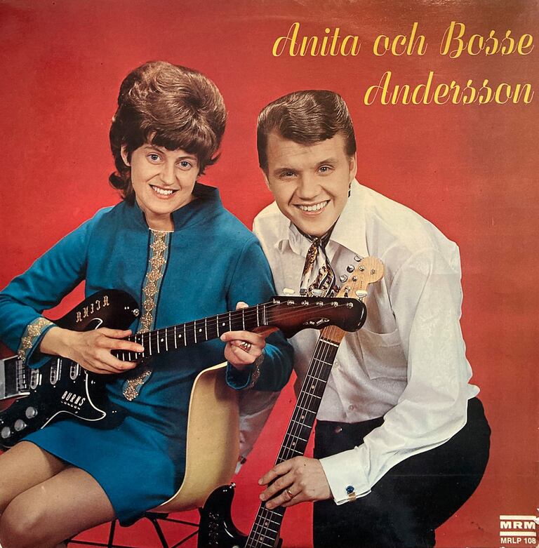 Tidig skiva med kristna countryduon Bosse & Anita (Andersson). Sångarevangelister.