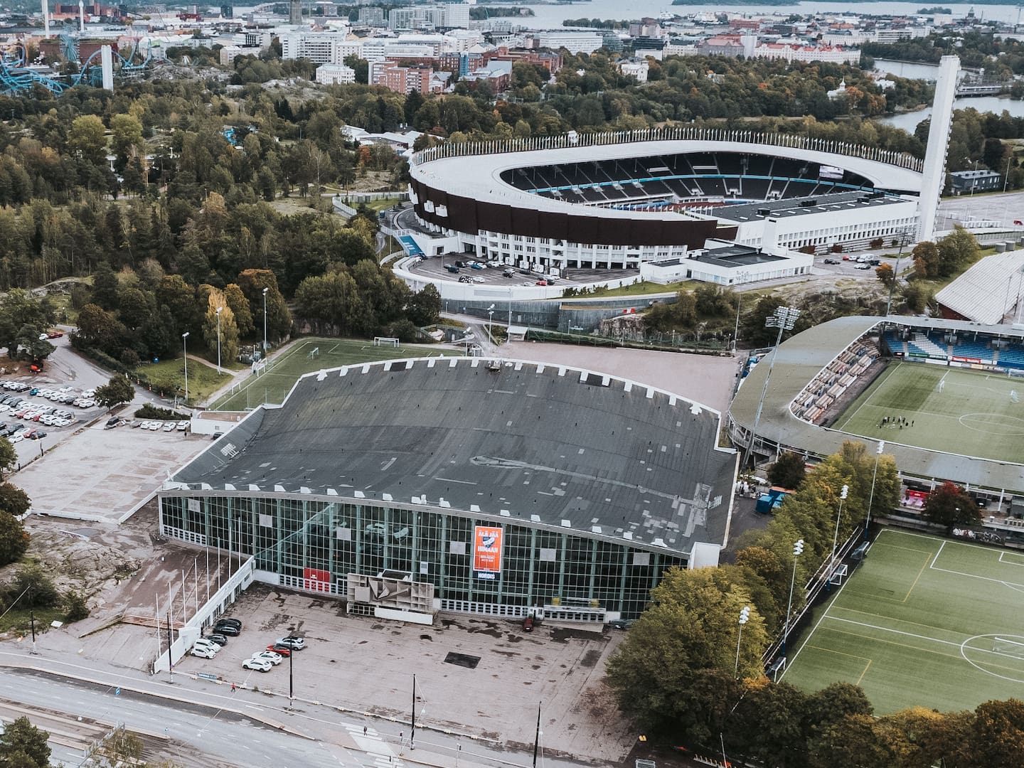 Översiktsbild ishall.