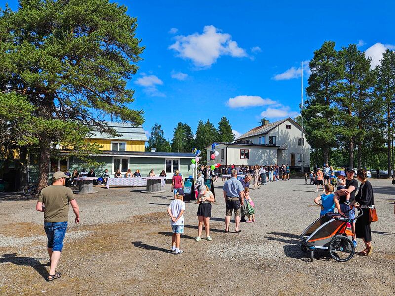 Miljöbild från Lapplandsveckan 2023.