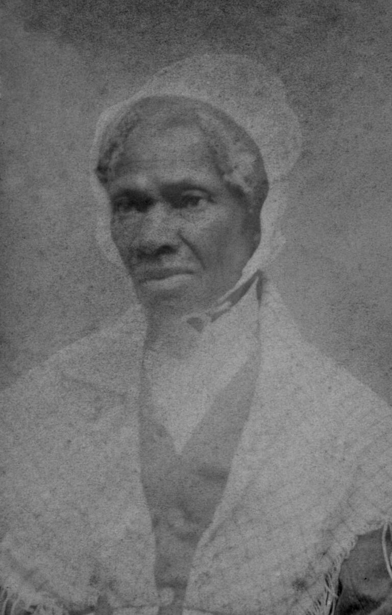 Sojourner Truth, cirka 1797-1883, var en slavmotståndare och kvinnorättskämpe.