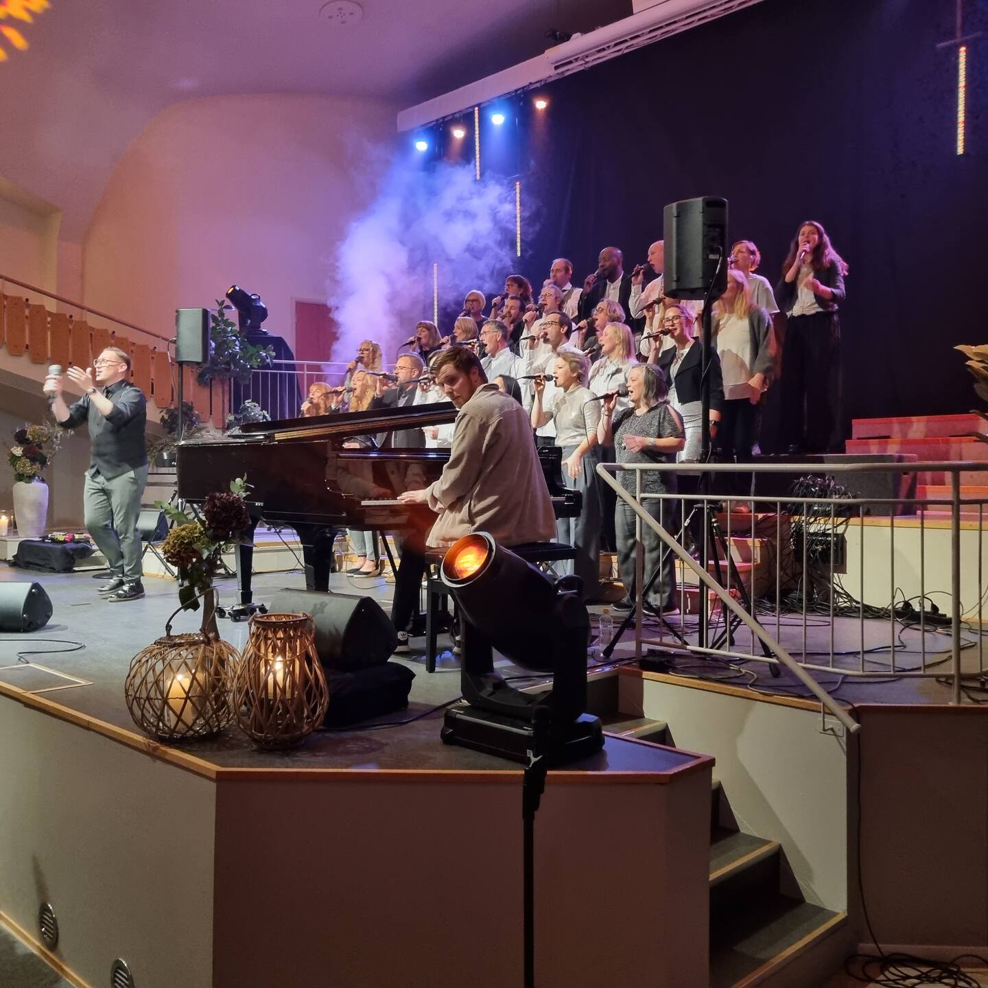 Samuel Ljungblahd deltog i jubileumsfesten i Sundsvall