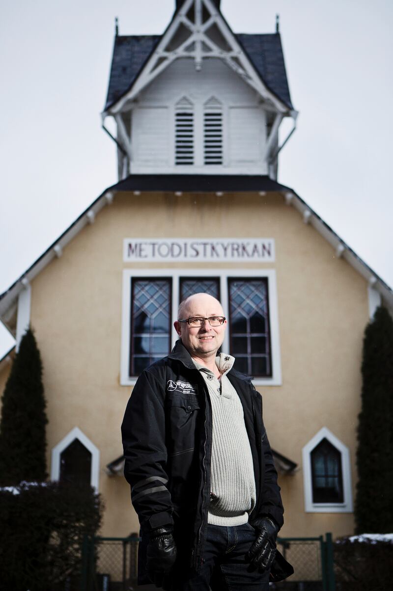 Tomas Lindell var tidigare anställd pastor i Metodistkyrkan i Eksjö.