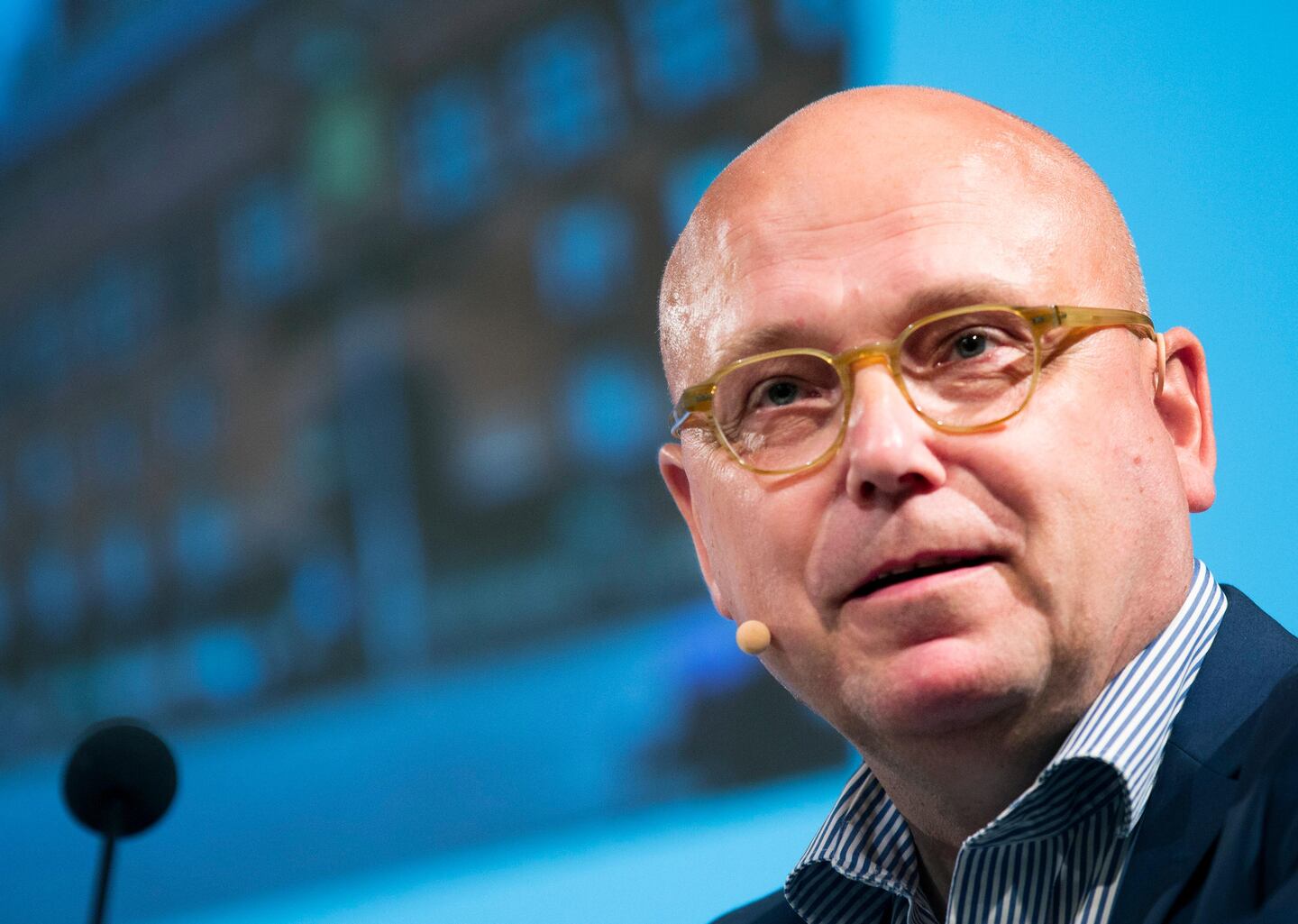 OSLO 20160927.
Sårbarhetskonferansen 2016.
Situasjonsbildet i Europa. Trender og utviklingstrek v/ forskningsdirektør Forsvarshögskolan Dr. Magnus Ranstorp
Foto: Berit Roald / NTB scanpix