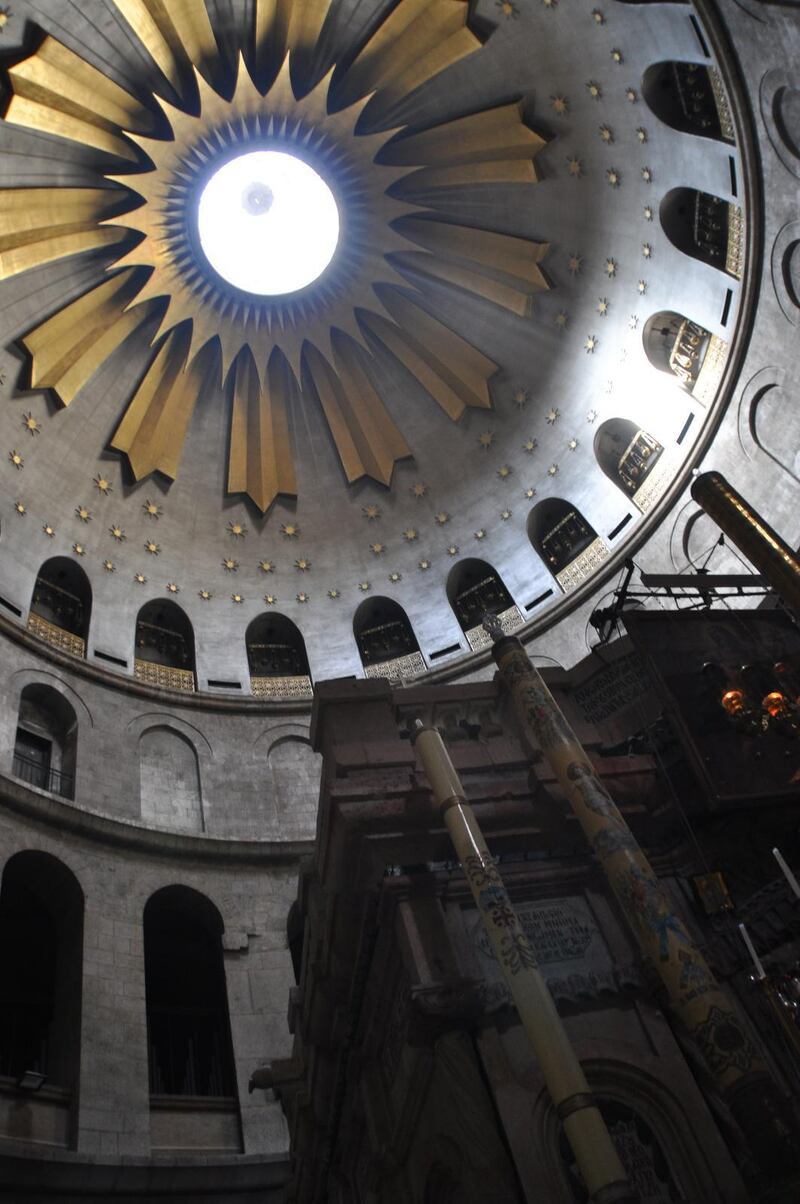 Gravkyrkan i Jerusalem.