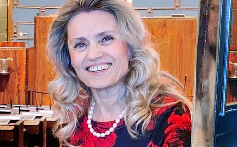 press Päivi Räsänen, finsk politiker.