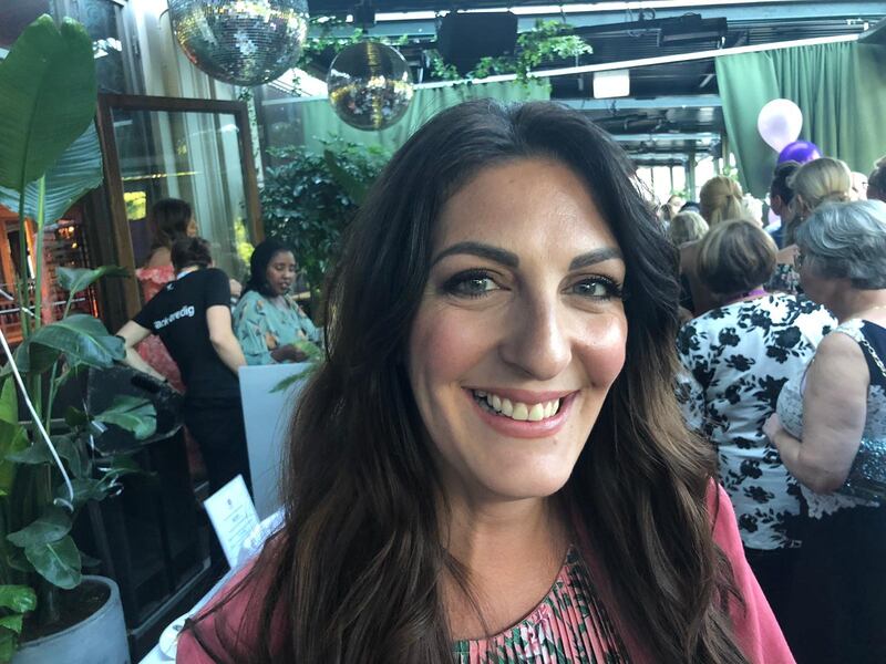 Soraya Lavasani, journalist och nyhetsankare och mamma till Bianca, 11 månader