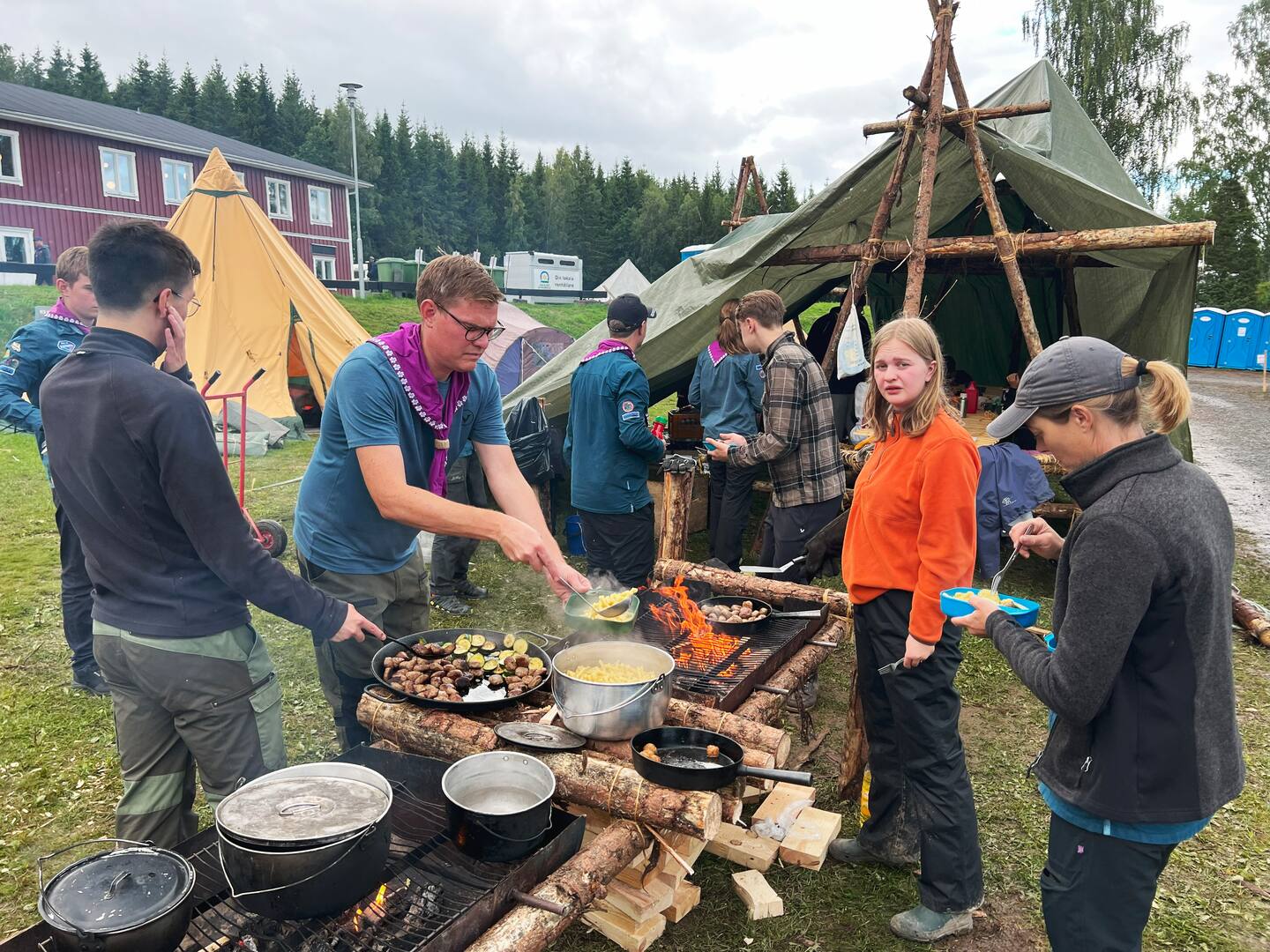Scoutlägret Portal23 på Ralingsåsgården i Aneby.