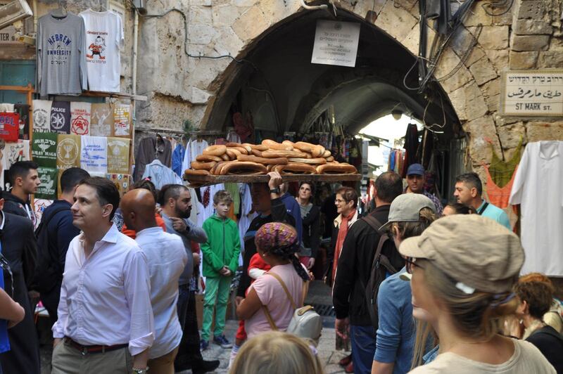 Gamla stan i Jerusalem.