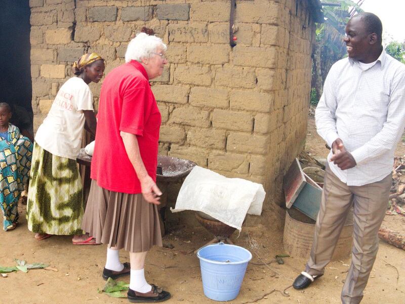 Från Ulla Britts besök i Kongo-Brazzaville 2013.