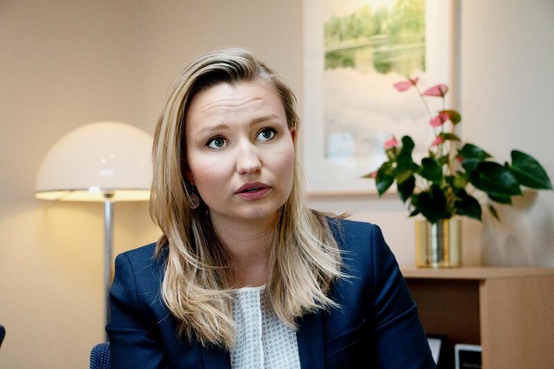 TALDAGS. I dag håller Ebba Busch Thor sitt hösttal.
