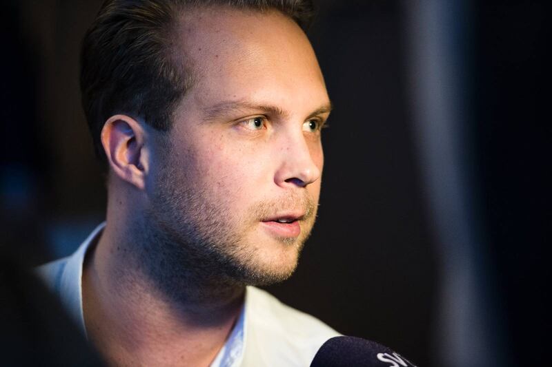 Muf:s ordförande Rasmus Törnblom