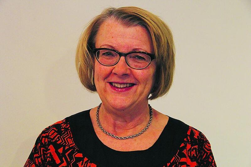 Marita Tydén, försäljningsansvarig på Marcus förlag.