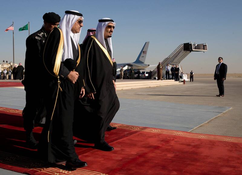 Saudiarabiens kung Salman bin Abdul Aziz.