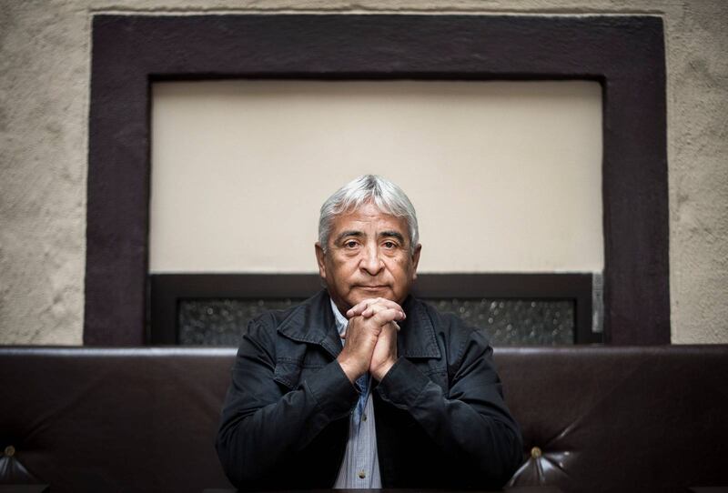 Gruvarbetaren Omar Reygadas.