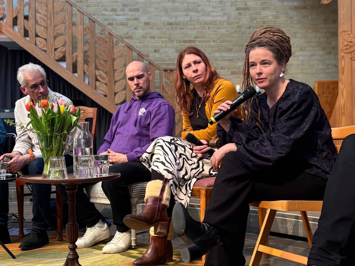 Elisabet Lann (KD), kommunalråd i Göteborgs kommun, och Amanda Lind (MP), medverkade i ett samtal under Vårmötet i Göteborg. De två toppolitikerna diskuterade civilsamhällets relation till politiken.