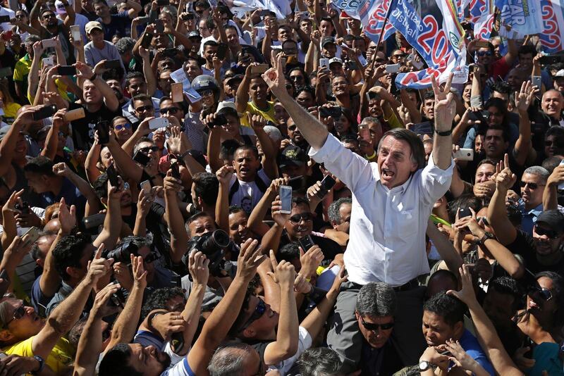 Jair Bolsonaro fick 46 procent av rösterna i första omgångens presidentval i Brasilien och har vunnit pingstvännernas hjärtan.