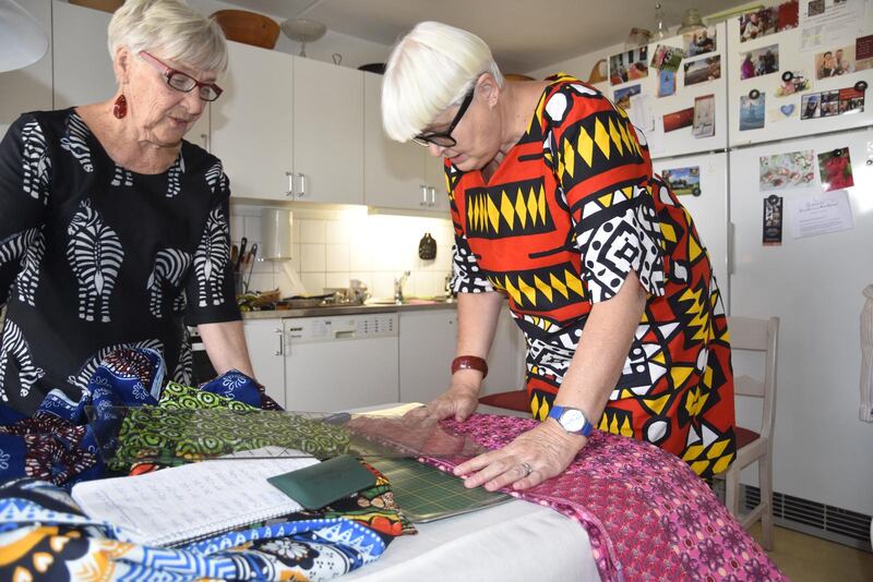 Inger Edén och Margareta Brandt.