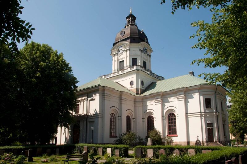 Adolf Fredriks kyrka i Stockholm.