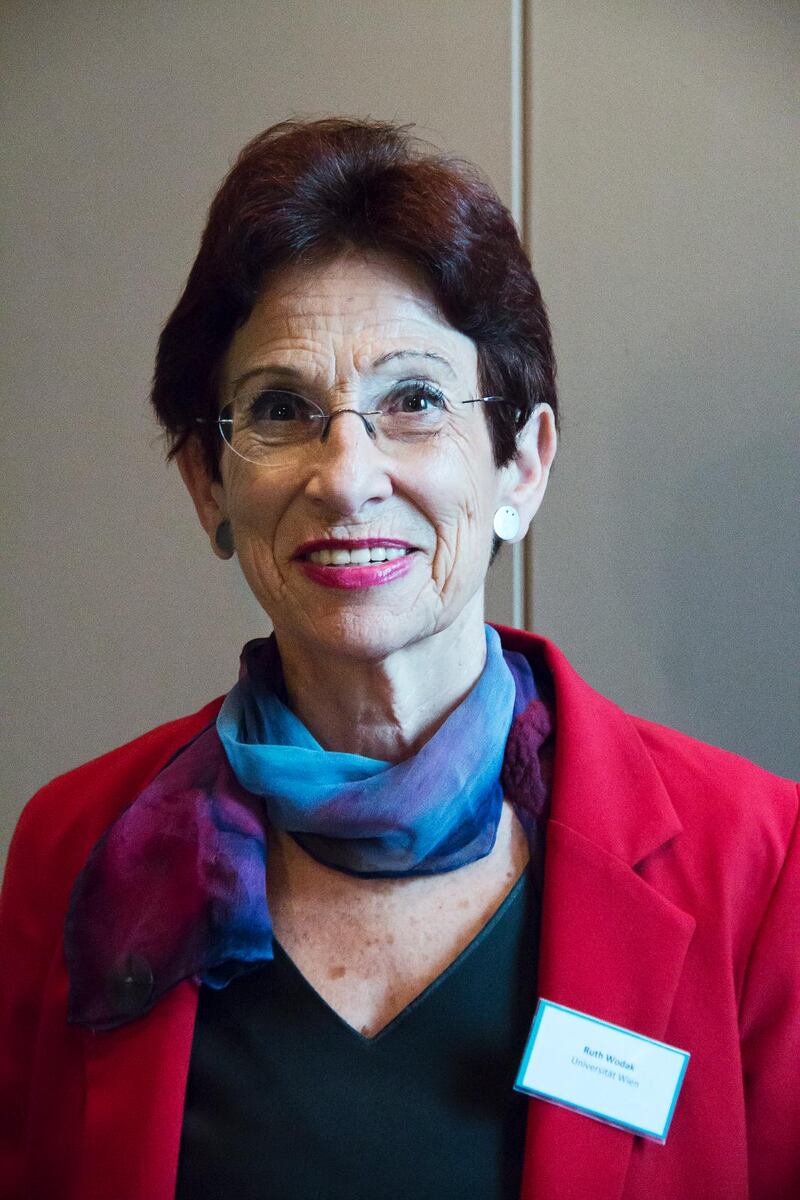 Ruth Wodak.