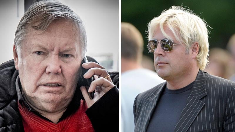 Bert Karlsson och Runar Sögaard.