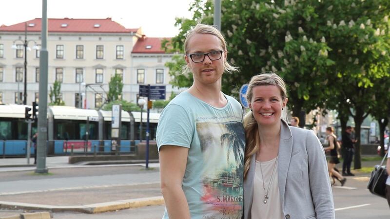 Pastor Jakob Rönnerfors och hans fru Emelie.