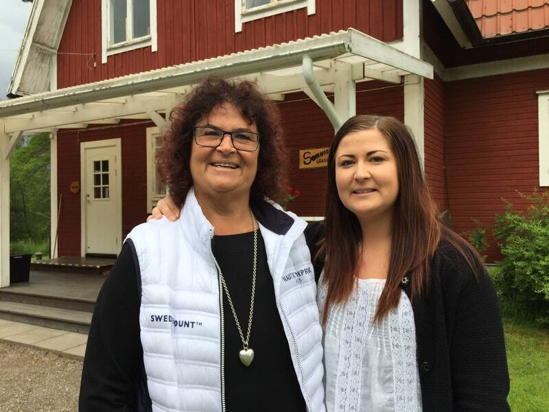 Susan Clefjord och Sara Clefjord Ljungberg.