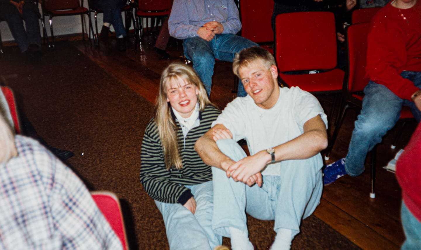 Josefine Franker och hennes familj lämnade Knutby. Privat bild från tiden i Knutby.