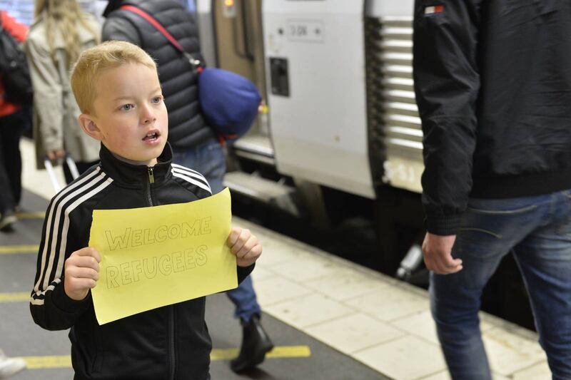Gordon Grahn hälsar välkommen till Stockholms centralstation