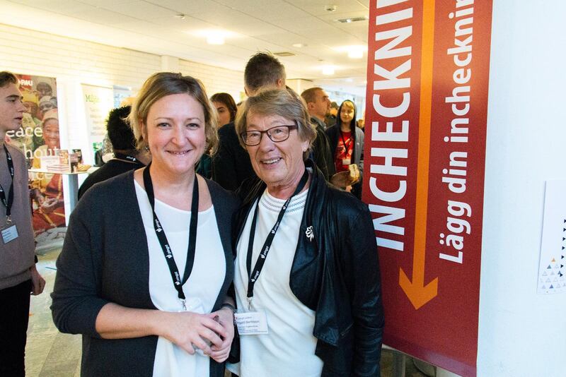 Andrea von Rotz från Nora och Ingalill Bertilsson från Söderhamn.