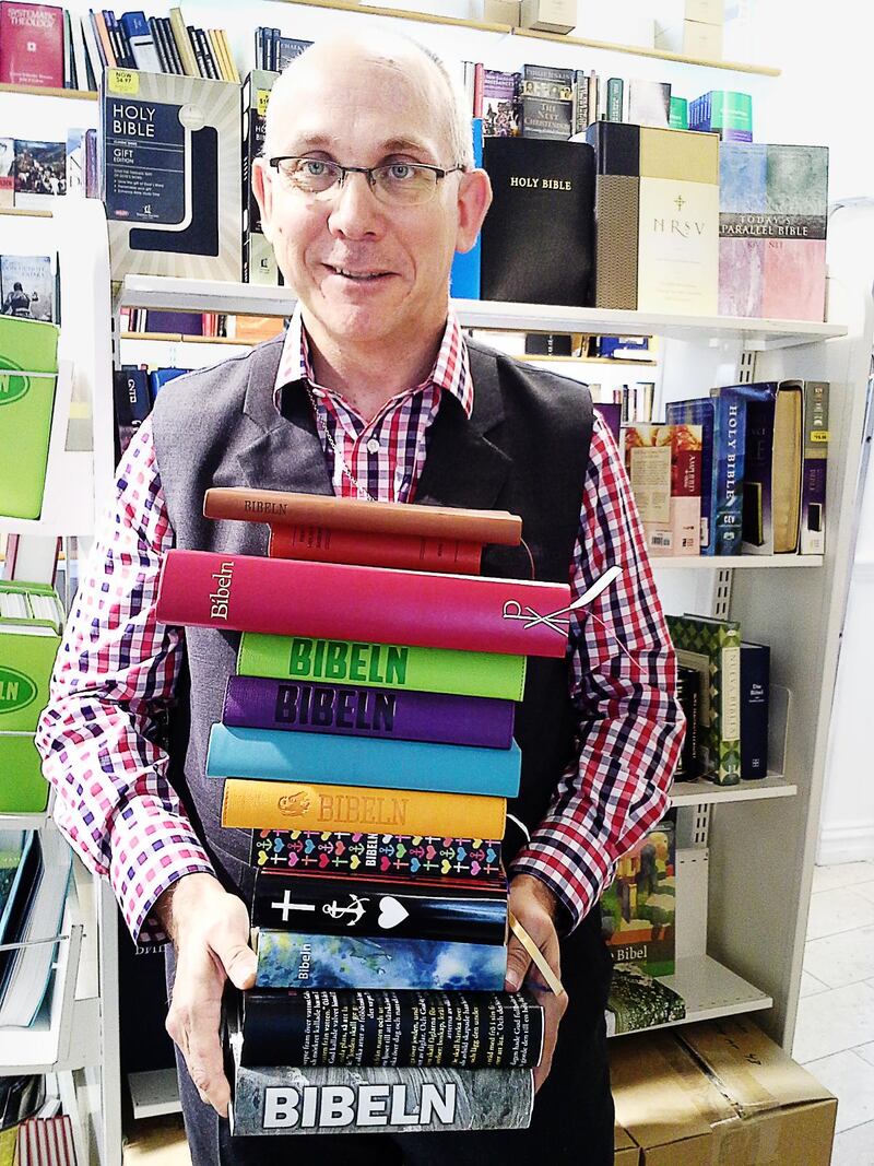 Kjell Blomberg tar över Gospelbutiken i Uppsala.