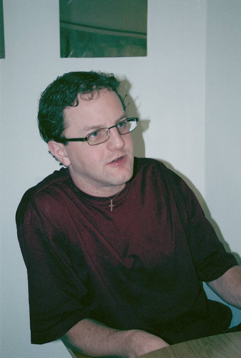 Livstidsdömde Helge Iversen (tidigare Helge Fossmo). Bild från 2004.