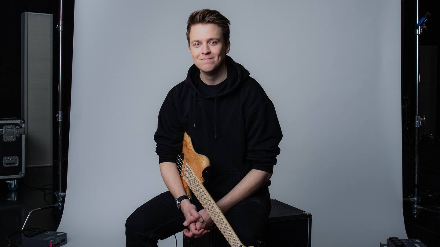 Samuel Lundell, musiker, producent och låtskrivare. Nominerad till Utbultstipendiet 2023.