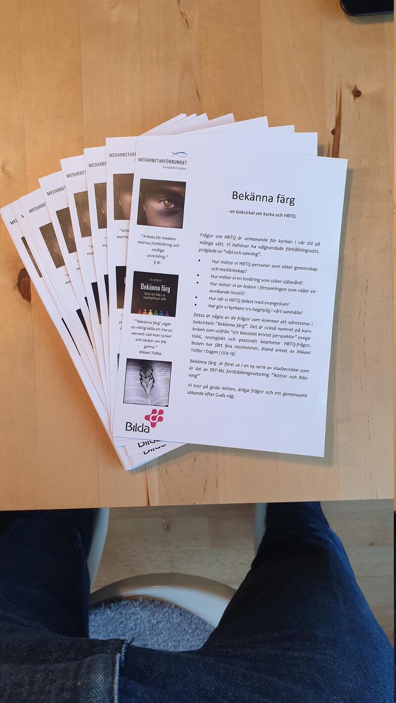 Samtalsunderlag till hösten.