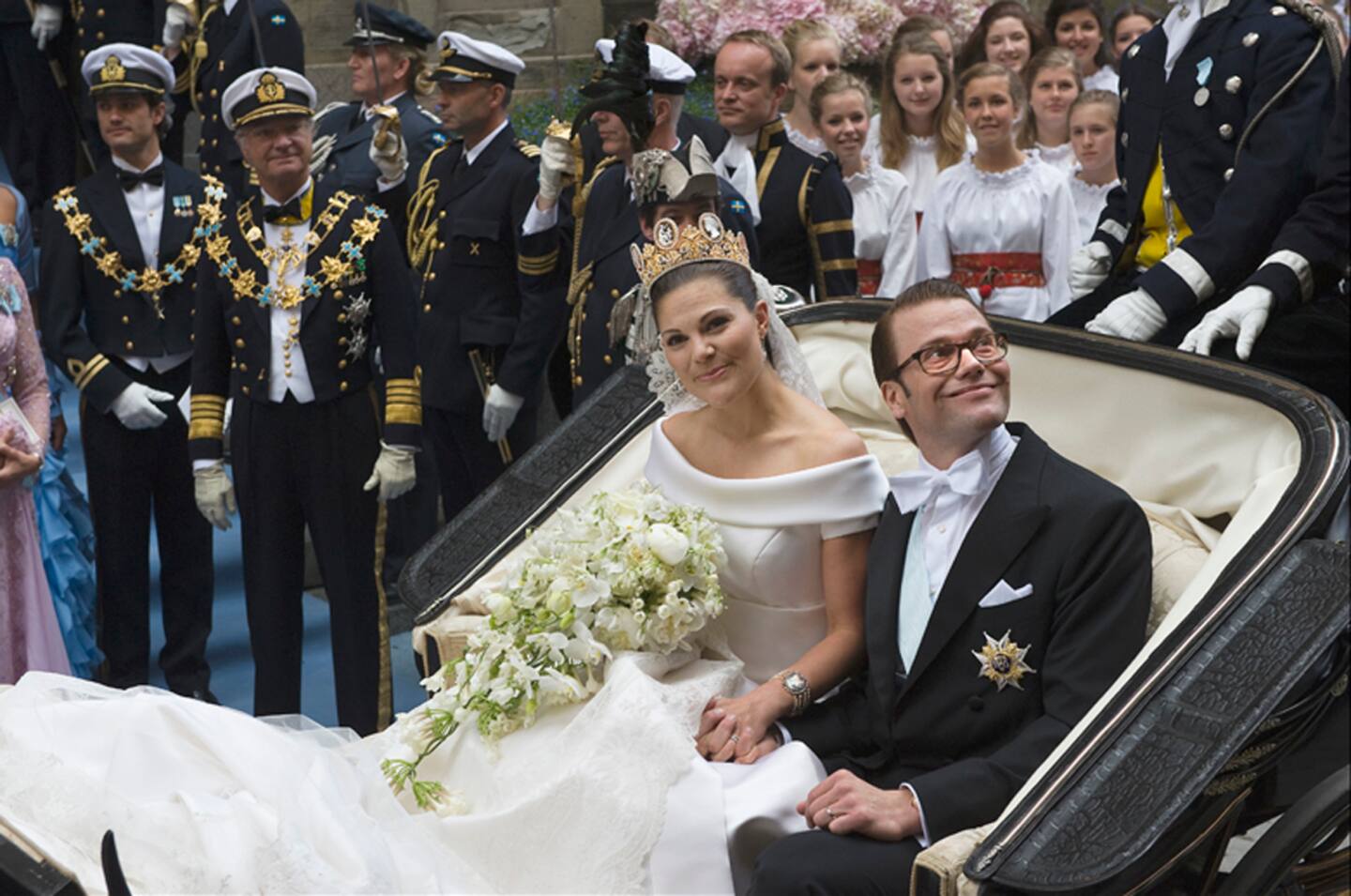 Kronprinsessan Victoria och prins Daniels bröllop.